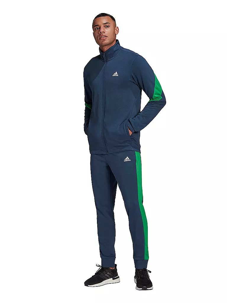 Blauer shops adidas trainingsanzug